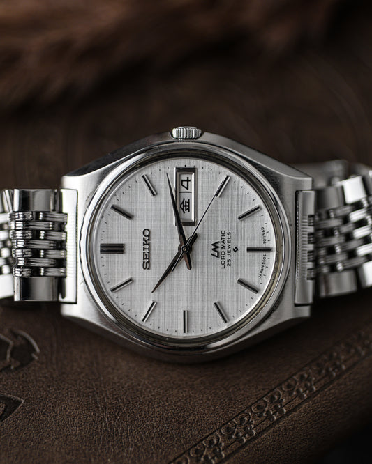 1969 Vintage Seiko LM Linen texture dial Ref. 5606-7010