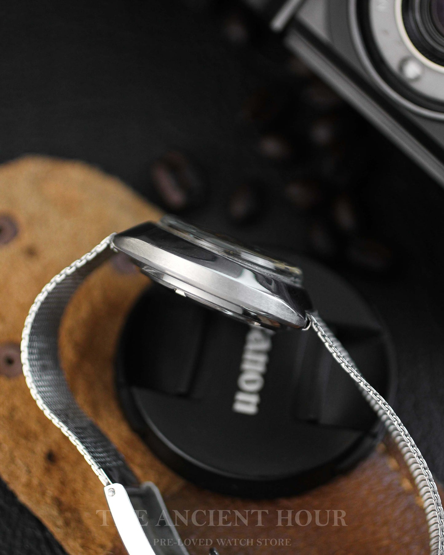 Orient Tiger Eye Dial 3194-6216-038c- 21 Jewels Automatic Watch